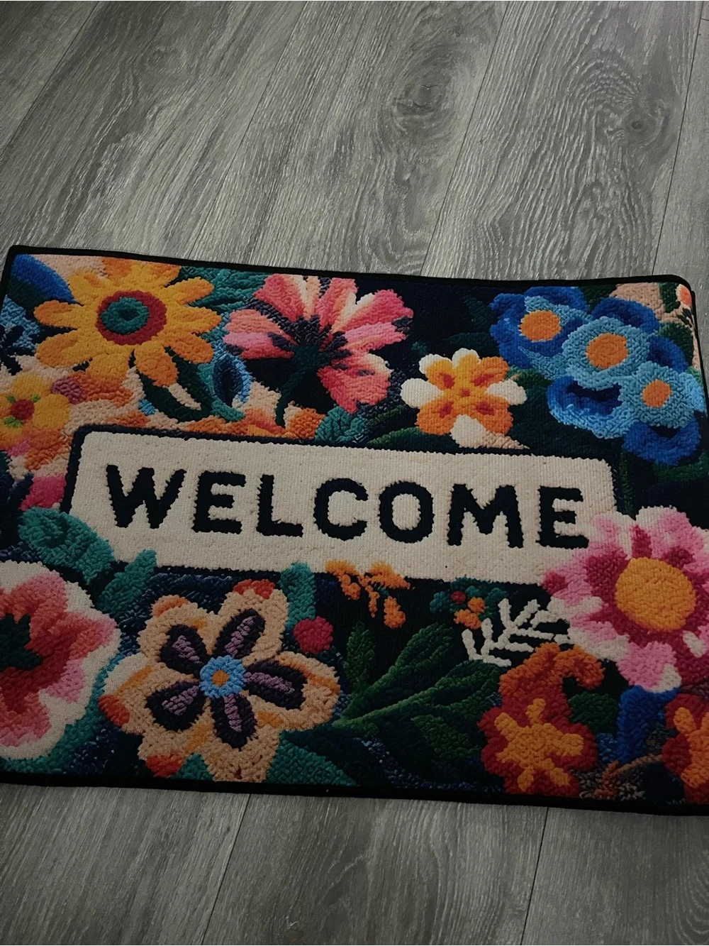 N/A multicolor welcome